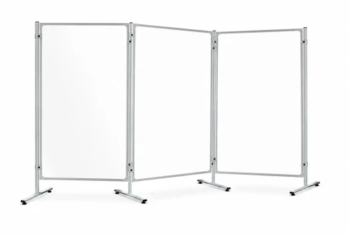  MTS1218x3 Ścianka moderacyjna potrójna tablica dwustronna  magnetyczna 180x120 cm