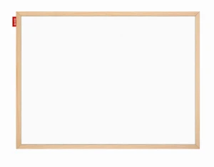 Tablica magnetyczna suchościeralna 150x120 cm Memoboards, rama drewniana