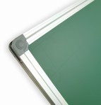 Tablica magnetyczna kredowa zielona w kratkę 170x100 cm, w ramie ALU23 