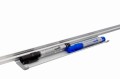 Tablica suchościeralna magnetyczna 150x100 cm  biała MemoBe / Memoboards - półka do tablicy suchoscieralnej