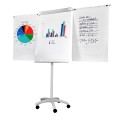 flipchart mobilny suchościeralny magnetyczny z ramionami 100x70