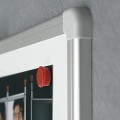Tablica magnetyczna suchościeralna 150x100 cm TSA1510  - narożnik tablicy magnetycznej