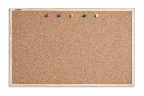 tablica korkowa w ramie drewnianej 125x95 cm