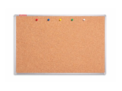 tablica korkowa w ramie aluminiowej 120x90 cm
