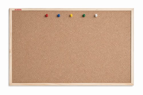 tablica korkowa w ramie drewnianej 175x110 cm